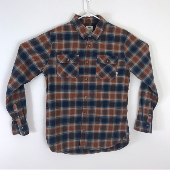 vans tailored fit flannel